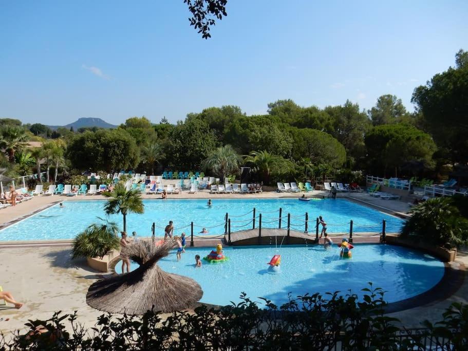 Mobile Home 6-Pers Camping Lei Suves-Cotes D'Azur-Including Airco 로크부른수르알젠스 외부 사진