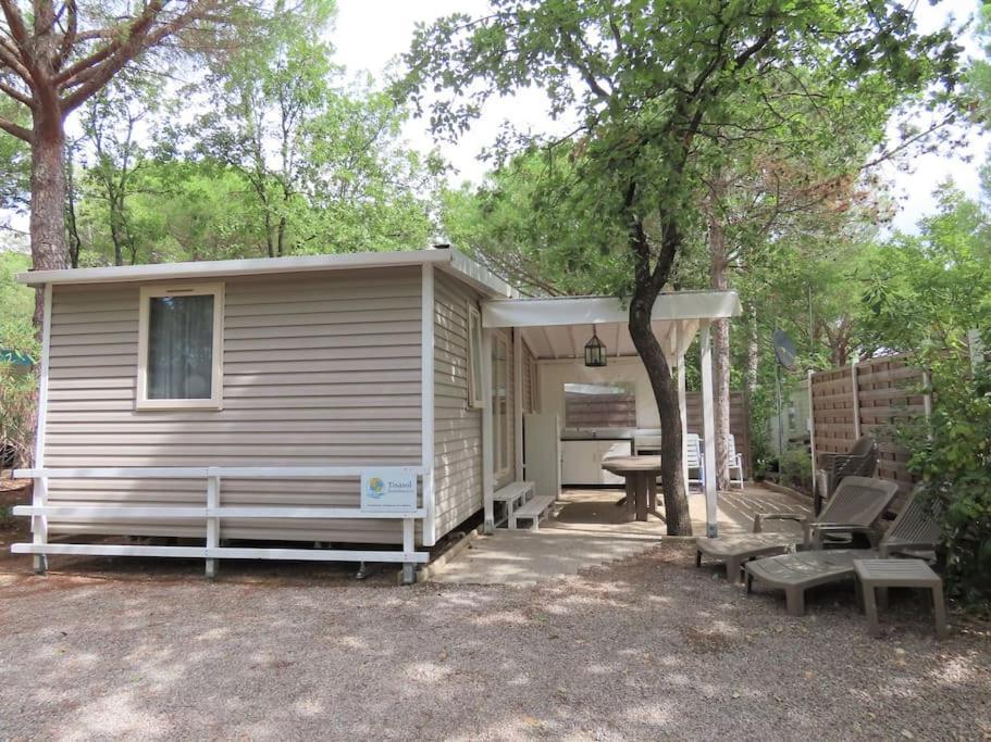 Mobile Home 6-Pers Camping Lei Suves-Cotes D'Azur-Including Airco 로크부른수르알젠스 외부 사진
