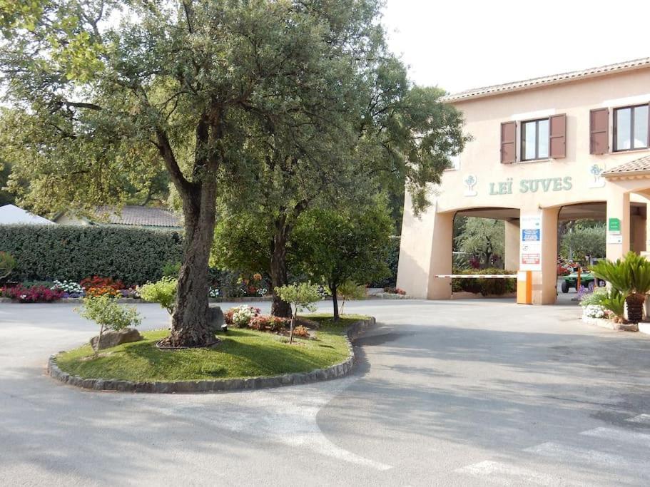 Mobile Home 6-Pers Camping Lei Suves-Cotes D'Azur-Including Airco 로크부른수르알젠스 외부 사진