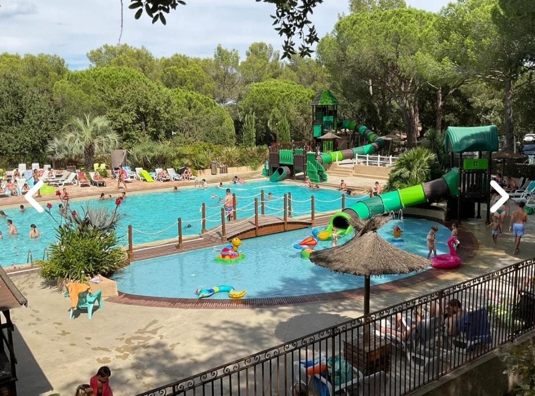 Mobile Home 6-Pers Camping Lei Suves-Cotes D'Azur-Including Airco 로크부른수르알젠스 외부 사진